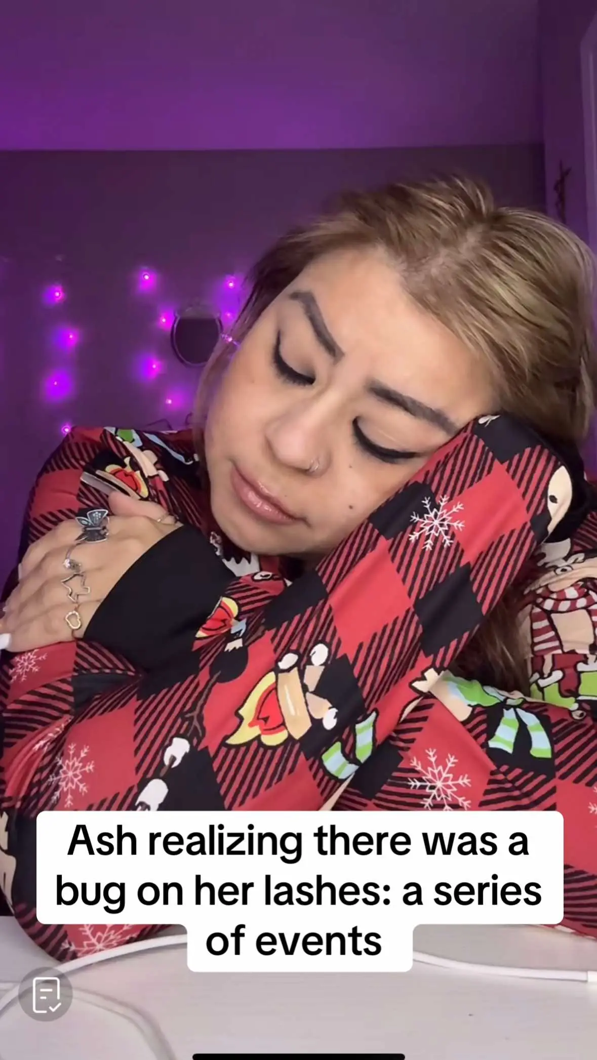 her eye makeup pmo #ashtrevino #plussize #inmatehopper #ennistx #ashleytrevino 