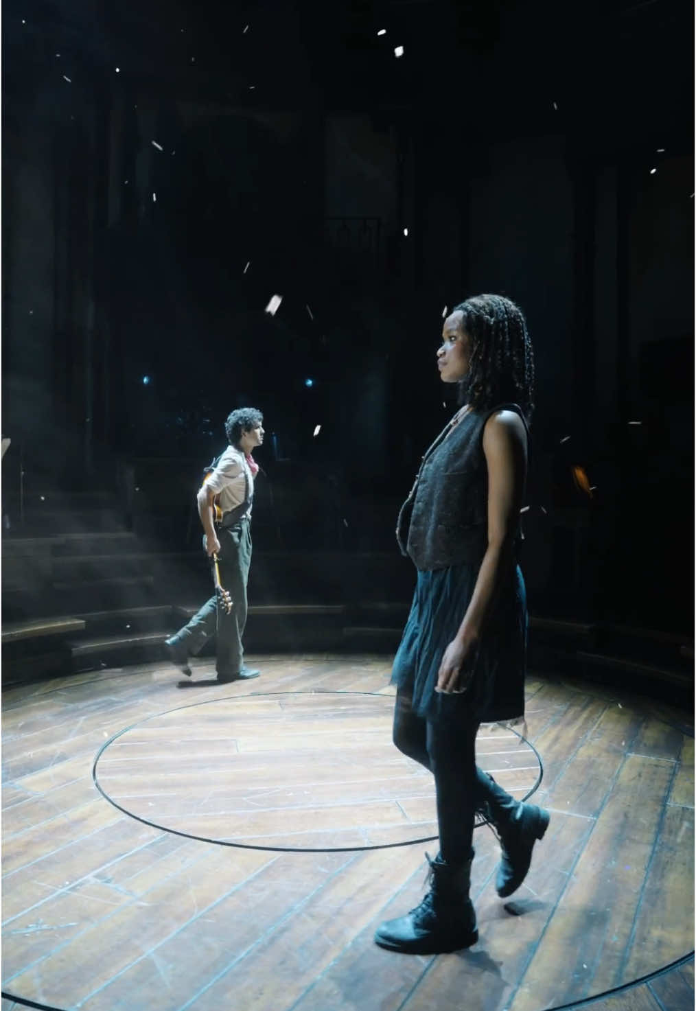 You keep on walking and you don’t look back… #hadestown #orpheus #eurydice 