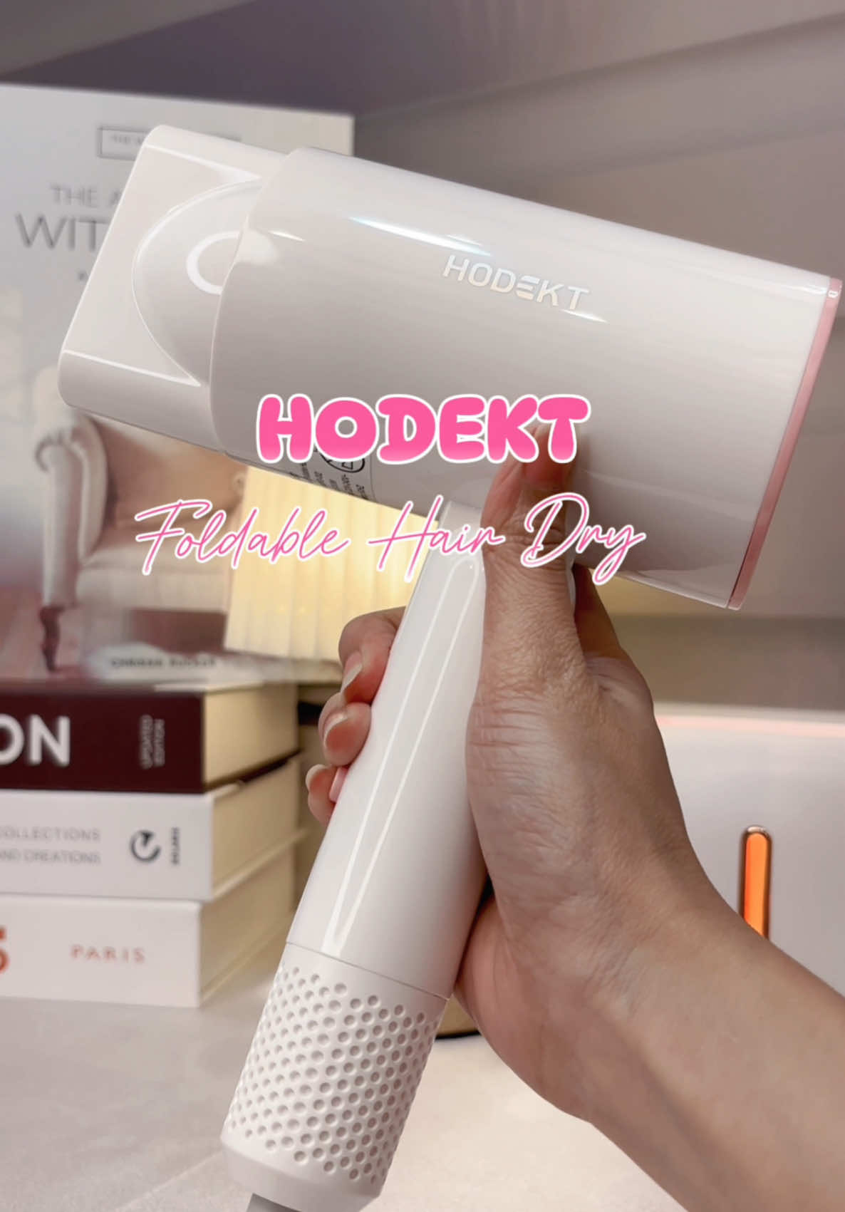 Hodekt New Release Foldable Hair Dryer ᥫ᭡. #hodekt #hodektph #hairdryer 