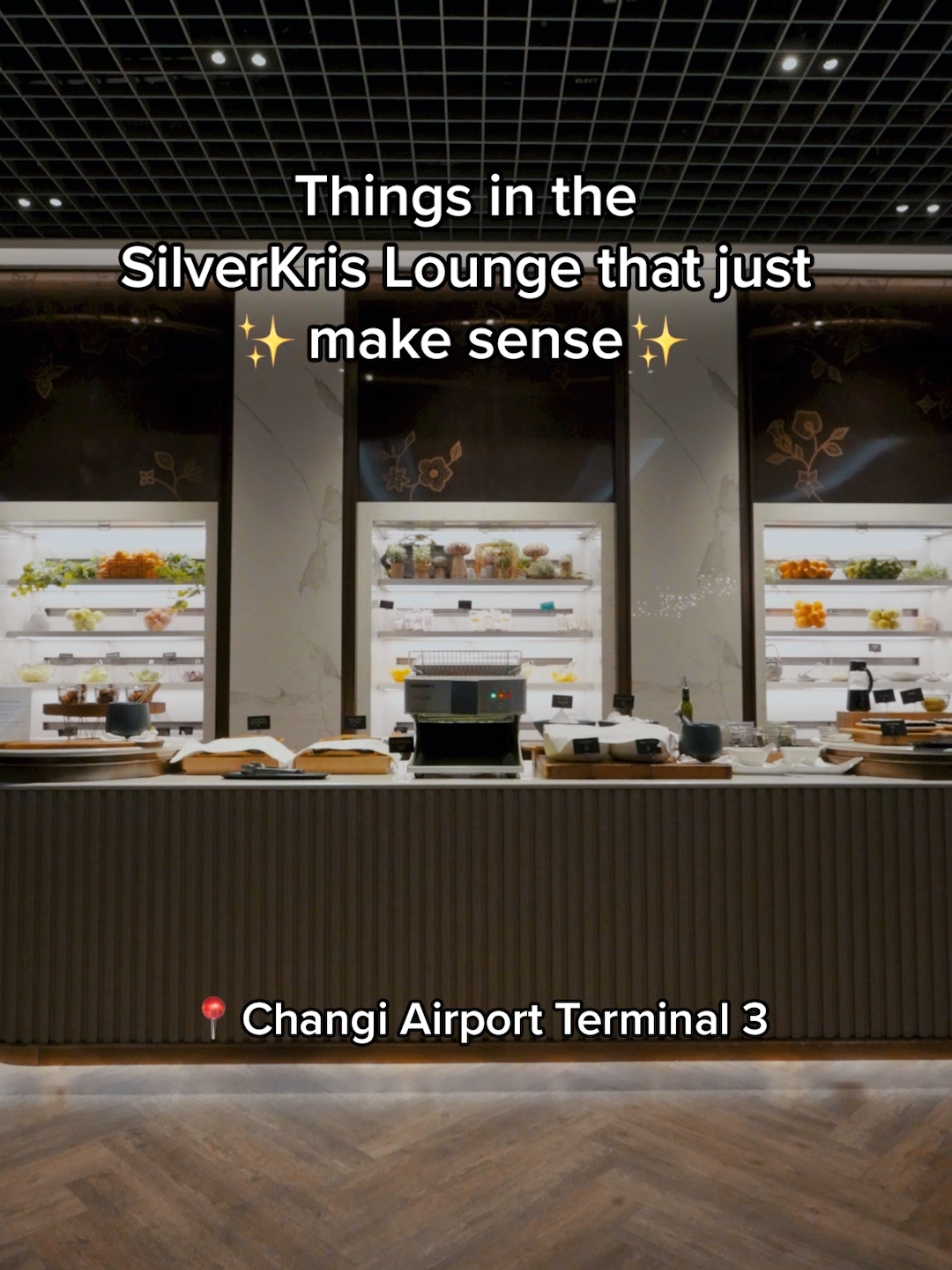 Who cooked here? 🤤 #SingaporeAirlines #FlySQ #SilverKrisLounge 