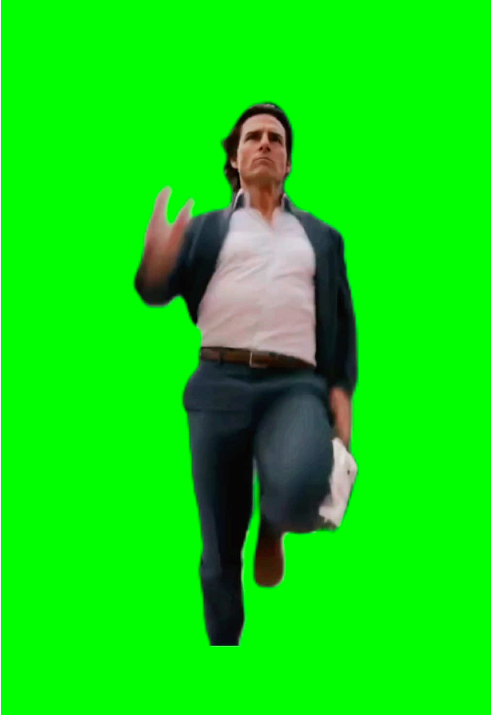 TOM CRUISE RUNNING #MissionImpossible #tomcruise #runaway #magiefondvert #trendingtiktokviral #meme #memepage #fyp #greenscreenvideo #blackbetty 