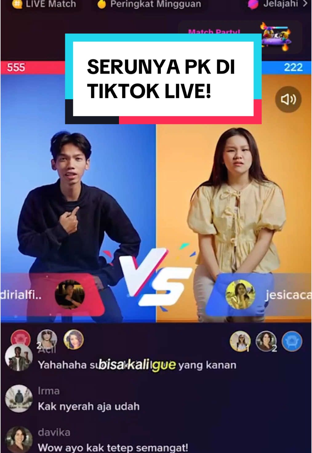 Mulai PK sekarang dan ikutin tipsnya supaya LIVE kamu semakin rame dan seru! 🔥 #LIVEAcademy #MomenSeruLIVE 