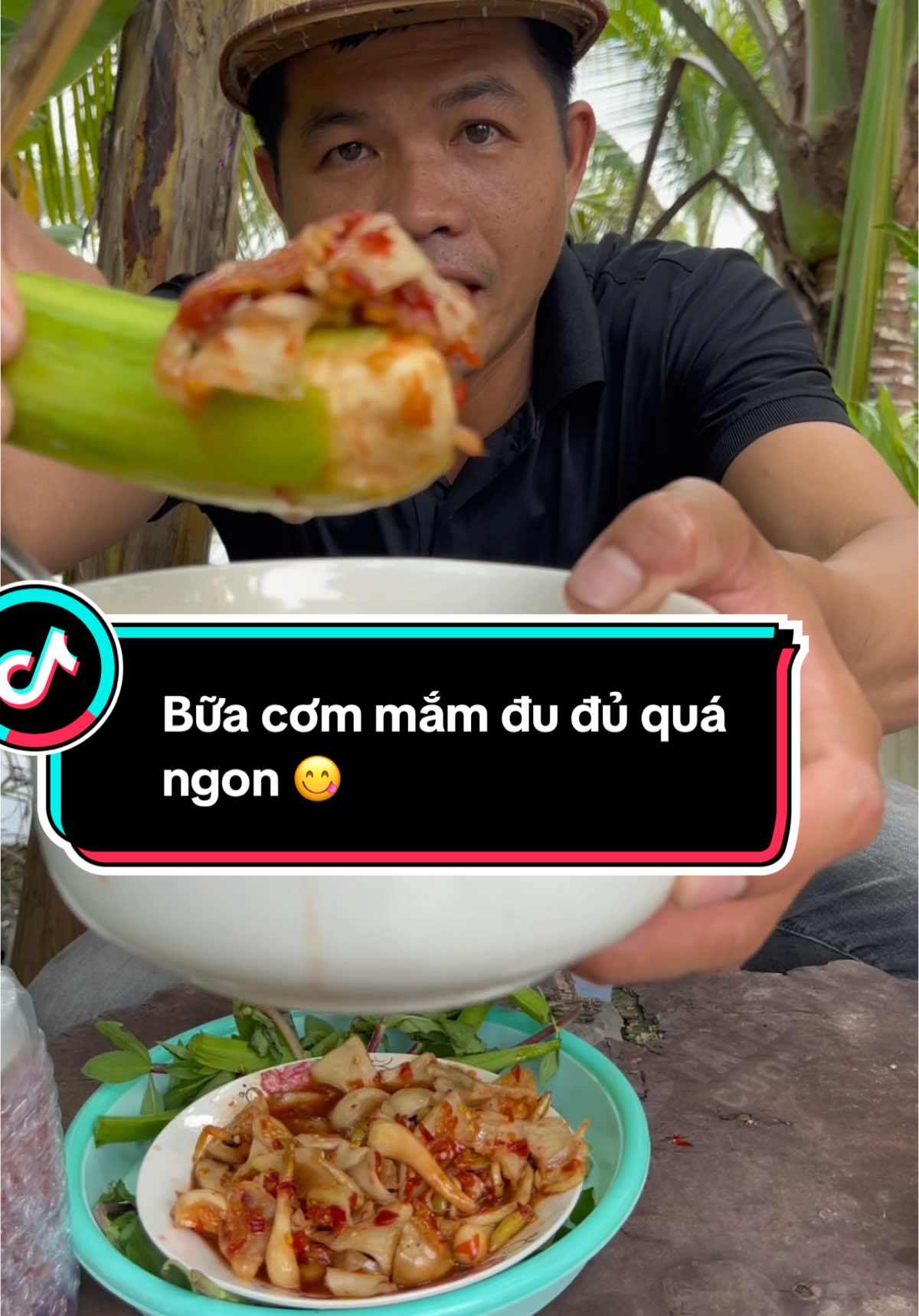 Lần đầu tiên trải nghiệm mắm đu đủ bé Ngọc quá vừa ý!#mientay #xuhuong #anhbakhom #review #mamdudu #mamdudubengoc 