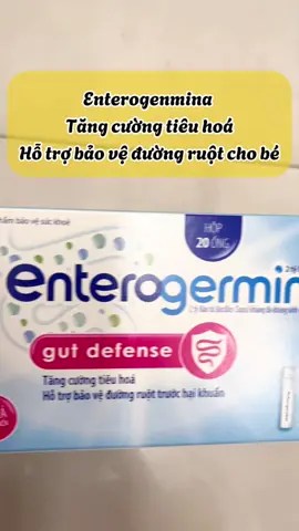 Hỗn dịch uống men vi sinh Enterogermina Gut Defense Sanofi tăng cường tiêu hóa, hỗ trợ bảo vệ đường ruột#enterogermina #mevisinh #mentieuhoa #embe #nuoicon 