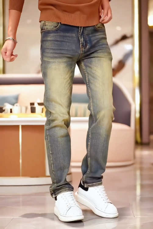 Karawa jeans no.100 รุ่นฟอกไบโ#fashion #trousers #jeans #casualpants 