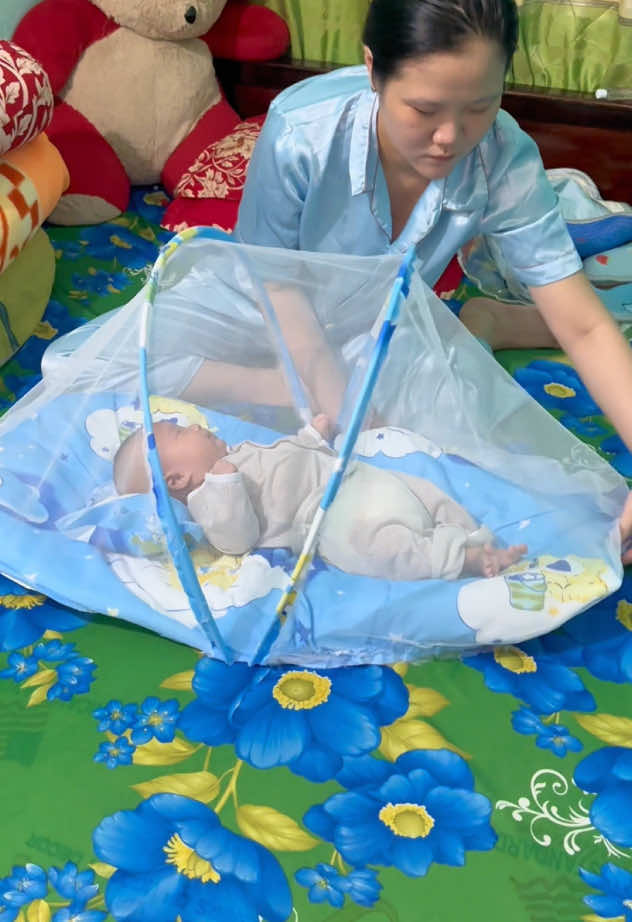 Mom chuẩn bị đồ đi sinh vào tham khảo nha . E mua cho con cái combo màn gối đệm ngủ chống muỗi chỉ hơn 80 cành #duongthaimy1901 #xuhuong #muasam #manchupchongmuoi #manchupchongmuoichobe 