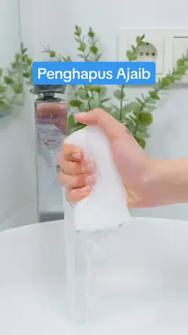 Sponge pembersih ajaib, cuma butuh air bersih tanpa perlu cairan pembersih! #magicsponge #sponsmagic #sponsajaib #sponsviral #Olaif #OlaifMultiPurposeMagicSponge 