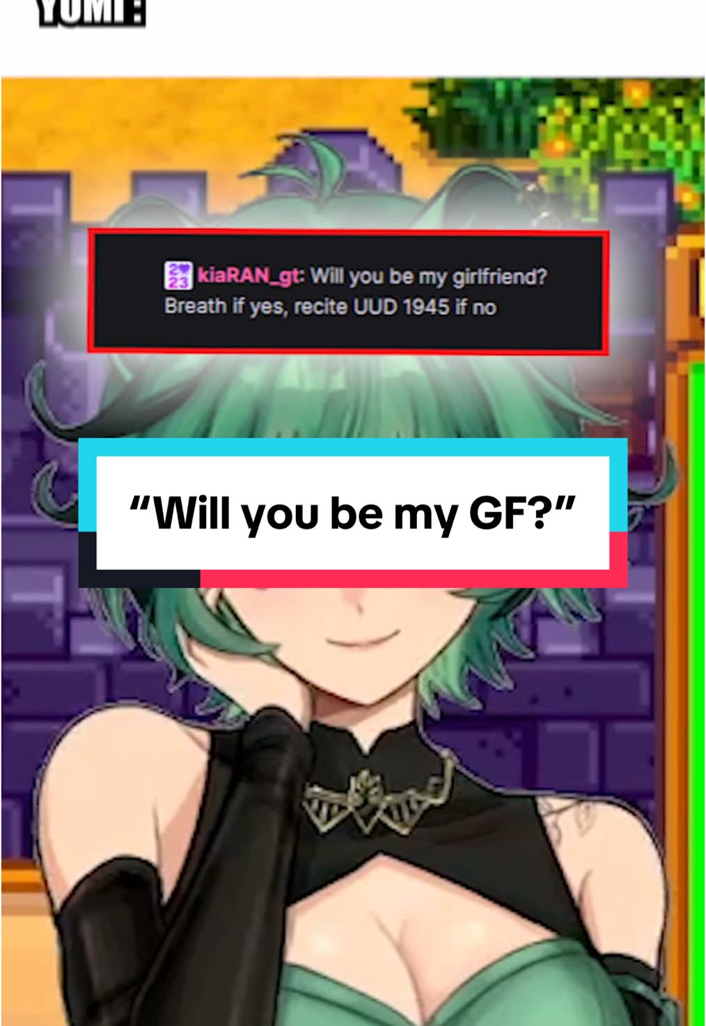 “The worst she can say is no”, they said.. 🥲 🎬 Edited by: B_Bar0n  #ENVtuber #VtuberID #ItsYumiClips #vtuberclips #vtuber #streamer #FYP #IDVtuber 