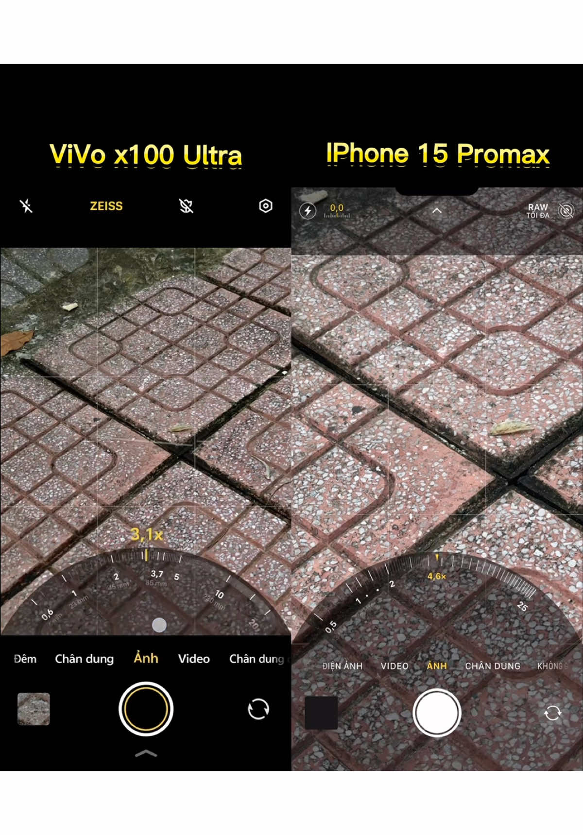 ❗️❗️So sánh x100 Ultra và 15 Promax, Zeiss nó vẫn là cái gì đó các bác nhỉ #review #test #vir #viral #viralvideo #viraltiktok #xu #xuhuong #xuhuongtiktok #trending #virall #fyp #fy #fypage #fypシ゚ #fypp #vivo #vivox100series #vivox100ultra #x100ultra #iphone #iphone15promax #15promax #zeiss 