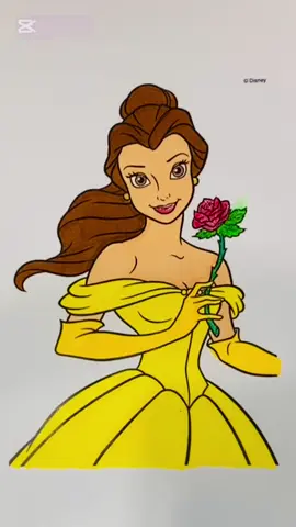 Bela 🦋🦄🌹🌹🌼🌻✨… #foryoupage #foryou #colorindo #satisfatorio #satisfying #asmr #kawaii #prince #disney #princesasdisney #bela 