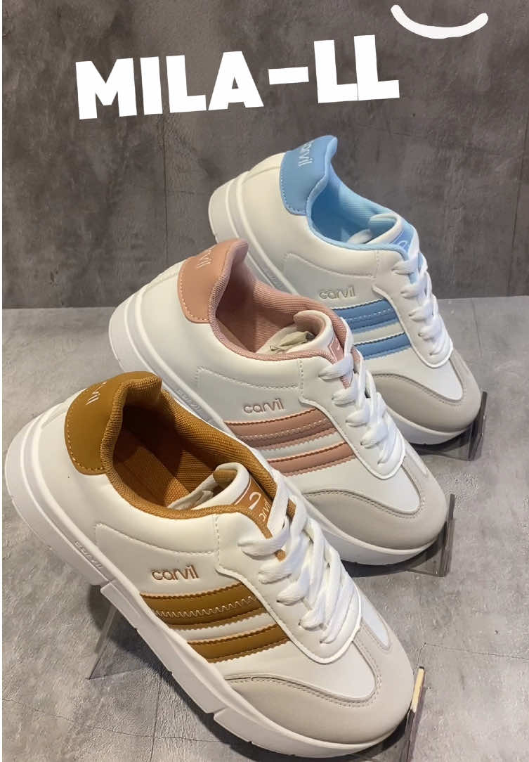 New Arrival‼️ Melangkah penuh gaya dengan sepatu Mila✨  #sepatucarvil #carviltetapyangterbaik #sepatuwanita #fypp 