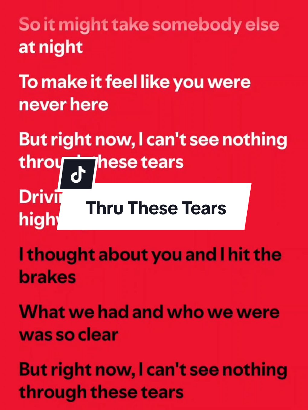 LANY - Thru These Tears (Lyrics) #musicprospect #lyrics #fyp #fypage #fyppppppppppppppppppppppp #spotify #lany #thruthesetears 