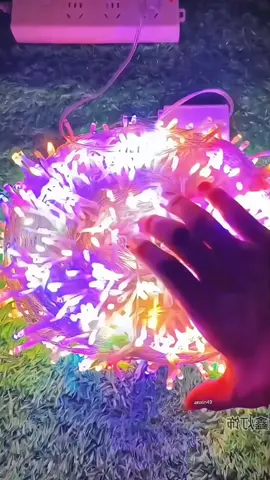AC PLUG IN 100LED 10M LED String FairyLight Christmas Party Wedding DecorationL AMPU LED DEKORASI L AMPU HIASANWhite Home (BUKAN SOL AR)#fyg #goodthing #tiktokshop #foryou #life #Home 