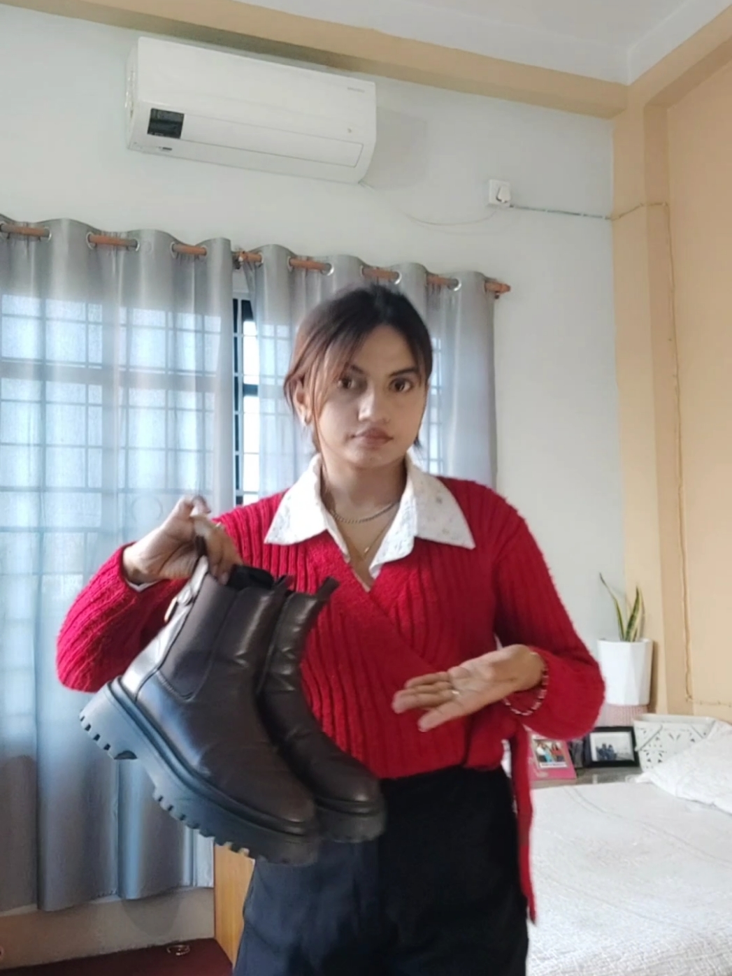 GRWM to get my passport. #winteroutfit #outfitideas #cuteoutfit #nepalitiktok #minivlog #nepalivlogger #Vlog #viralvideo #nepali #tiktok #tiktoknepal #passport 