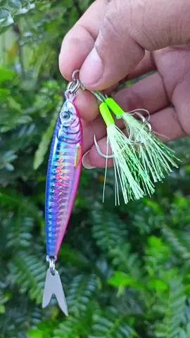 Jigging Lure 40g 60g 80g Double Assist Hook  #jiglures #pamingwitph🇵🇭 #fishinggear #lure #fishinglure #fyyyyp #fishingtiktoks #jigginglures 