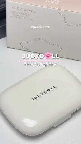 Bảnh che khuyết điểm 3 ô của nhà @Judydoll Vietnam #review #unbox #embebomo #fyp #xuhuong #judydoll #chekhuyetdiem #trietsac #beauty #makeup 