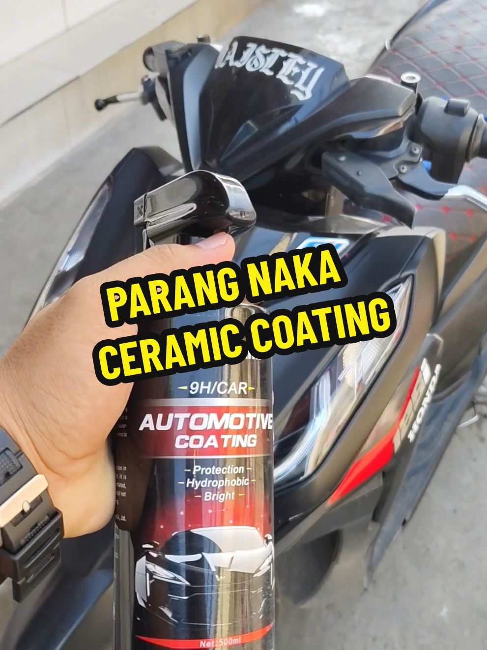 Parang naka ceramic coating #ceramiccoat #ceramiccoating #automotivecoating #carcares #nanocoating #caraftercare #carwaxspray #motorwax #motorwaxspray 