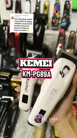 Replying to @dlaregoitiniuq Km-Pg809a ORIGINAL KEMEI BRAND #kemei #kemeibrand #clippers #clipper #heavyduty #razor #fyp #foryoupage @XavielShop @Painoden Amal 