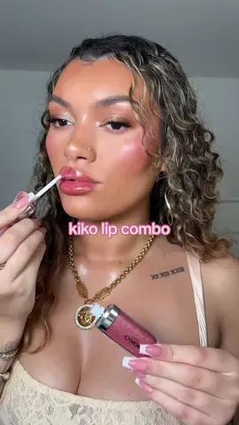 i love pairing the @KIKO Milano glosses with the smart fusion lip pencils because they’re such an affordable lip combo 🌸💕 #kiko #kikomilano #kikolipgloss #kikogloss #kikogloss17 #lipcombo #kikolipcombo #glossylips #lipglossswatch #makeup #makeupswatch #lippies #lipliner #lipstick 