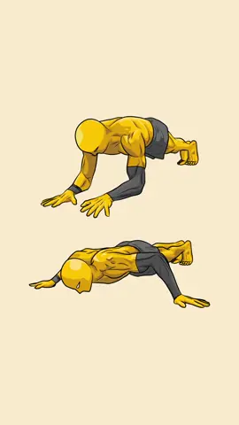 Want bigger chest and triceps? This superset will destroy both 🔥 Wide push-ups hit those chest fibers, while triceps extensions build that arm power.