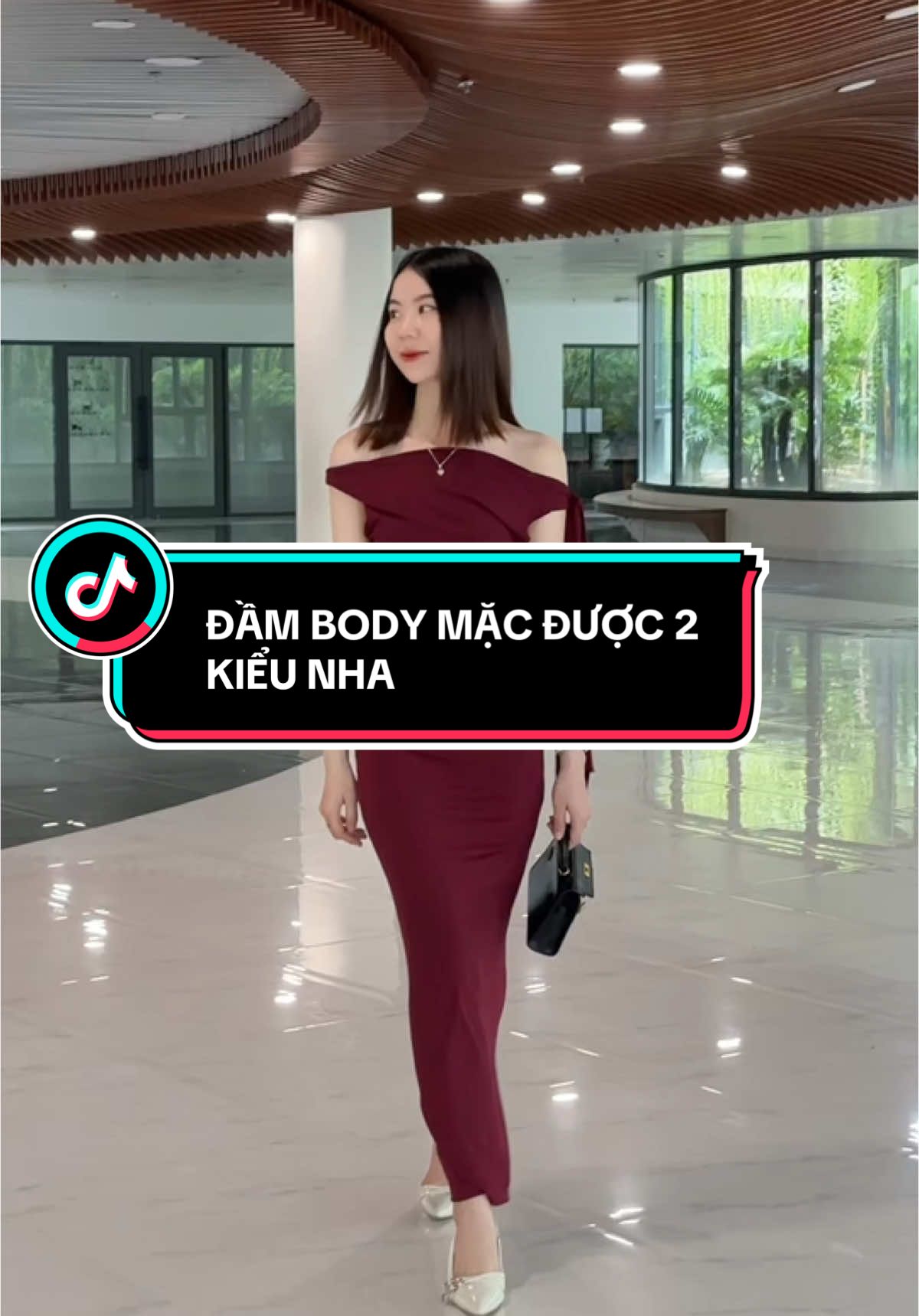 Đầm body dáng dài màu đỏ mận,tôn dáng tôn da không thể thiếu trong tủ đồ #dambody  #vaybody #vayhottrend #thoitrangnu #vaybodytondang #vaydutiecsangchanh 