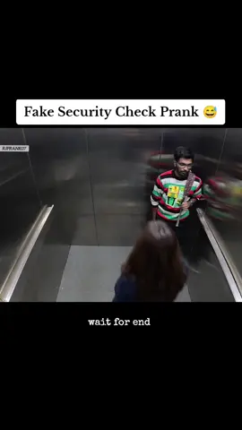 Part - 358 Security Check Prank 😅  #fyp #foryоu #foryoupage #fypシ゚ #viral_video #viralditiktok #liftprank 