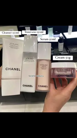 Chanel Le Blanc series လေး instock ❤️ #foryou #foryoupage #foryourepage #fyp #tiktok #instocknow✅❤️ #ရောက်စမ်းfypပေါ်😒myanmartiktok #serenebeauty #yunsandy #sgofficialsticker 