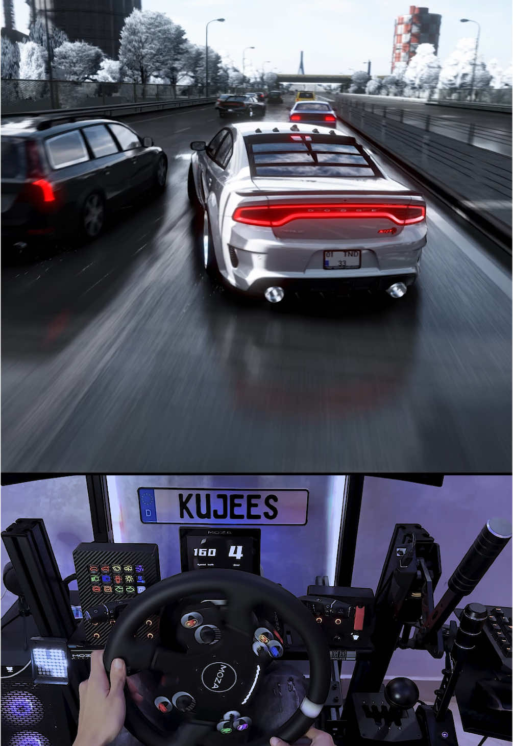 #dodge #srt #moza #kujees #assettocorsa 
