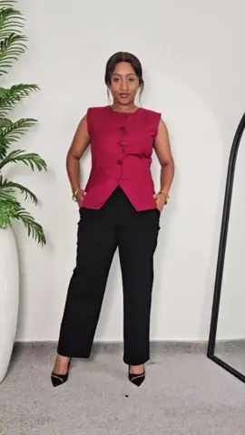 Styling a  two-piece outfit, in fashionable ways to keep your wardrobe ahead of the curve. Watch as I show you how to make a bold statement with the outfit, starting with a sophisticated ensemble and transitioning to 10 unique variations that redefine the style. Look 1 The maroon two-piece: the tailored pants paired with a sleek vest jacket top. This refined combo is perfectly complemented by black stilettos adorned with a striking gold chain detail, adding a touch of luxury to the outfit. To complete the look, I accessorize with a chic gold necklace, a delicate gold bracelet, and a rose gold watch, balancing elegance with a modern edge. A few gold rings are added for extra sparkle, ensuring that every detail stands out, creating an effortlessly sophisticated look for both day and evening. Look 2. 10 Ways to Style the Vest Top Next, I showcase the versatility of the vest top by styling it in 10 different ways, offering you endless outfit ideas. • Beige Pants & Black Stilettos We start with a neutral vibe: beige high-waisted pants paired with the maroon vest top and black stilettos. The sleek, polished look of the shoes contrasts beautifully with the warm beige tones, while the maroon top adds a pop of color and sophistication. • Grey Pants & Black Stilettos Next, grey pants and maintaining the black stilettos for a monochromatic base. The cool grey tones create an elegant backdrop for the maroon vest top, creating a balanced and chic color contrast. • White Pants & Maroon Stilettos Transitioning to a lighter color palette, I pair the vest top with crisp white pants and matching maroon stilettos, making the outfit more coordinated and stylish. • Black Pants & Maroon Stilettos Going for a more sleek and edgy look, I pair the top with black pants and the same maroon stilettos, achieving a sharp and stylish monochrome ensemble that feels powerful and confident. • Black Pleated Midi Skirt For a sophisticated yet trendy touch, I pair the vest top with a black pleated midi skirt. The flowy skirt creates a beautiful contrast with the structured top, offering a feminine yet modern silhouette. The maroon vest adds the perfect balance to the sleek pleats. • Black Pencil Skirt This look is all about sharp tailoring: the maroon vest top and a black pencil skirt that hugs the curves. This combination exudes elegance and power, ideal for business meetings or evening cocktails. • Black Mini Skirt & See-Through Stockings For a bold, edgier style, I pair the vest with a black mini skirt and see-through stockings, adding a hint of sensuality and mystery. The stockings give the look a trendy, fashion-forward edge, making it perfect for a night out. • White Mini Pleated Skirt & See-Through Stockings Switching things up, I go for a playful yet chic look with a white mini pleated skirt, layered with the same see-through stockings. This outfit gives off a youthful, fresh vibe while keeping the sophisticated maroon top as the statement piece. • White Long Pleated Skirt The long pleated white skirt creates an effortlessly graceful silhouette when paired with the maroon vest top. This combination feels breezy, elegant, and perfect for day-to-night wear, creating a dreamy, flowy look with a touch of contrast. • Light Blue Pants Finally, I go for a relaxed but chic look with light blue pants. The soft, calming hue of the pants contrasts beautifully with the rich maroon top, making this outfit feel stylish and refreshing with a pop of unexpected color. Each of these 10 outfits demonstrates the immense styling potential of this maroon vest top, showing how to mix and match different pieces to create distinct, elevated looks for any occasion. From casual to elegant, edgy to chic, this maroon two-piece outfit is truly a wardrobe staple that never goes out of style. #HerStyleNthoughts  #AnnetteWhite  #styleinspo  #outfitideas  #elegantstyle  #fashioninspo  Safari outfits