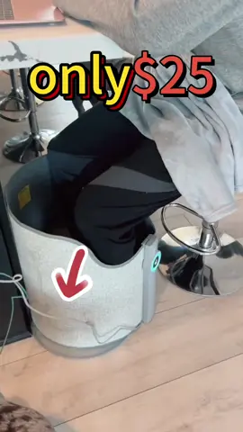 Space Heater Under Desk, Portable Heater for Office and Home, 170W Electric Personal Heater with Heated Floor Mat, Foot & Leg Warmer for Indoor Use, Rapid Heating with Thermostat and Timer