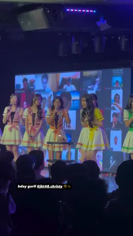 Story IG Ci Gre ,  Sekali lagi HBD ya Toy🥰❤️. #christyjkt48 #jkt48 #fyp 