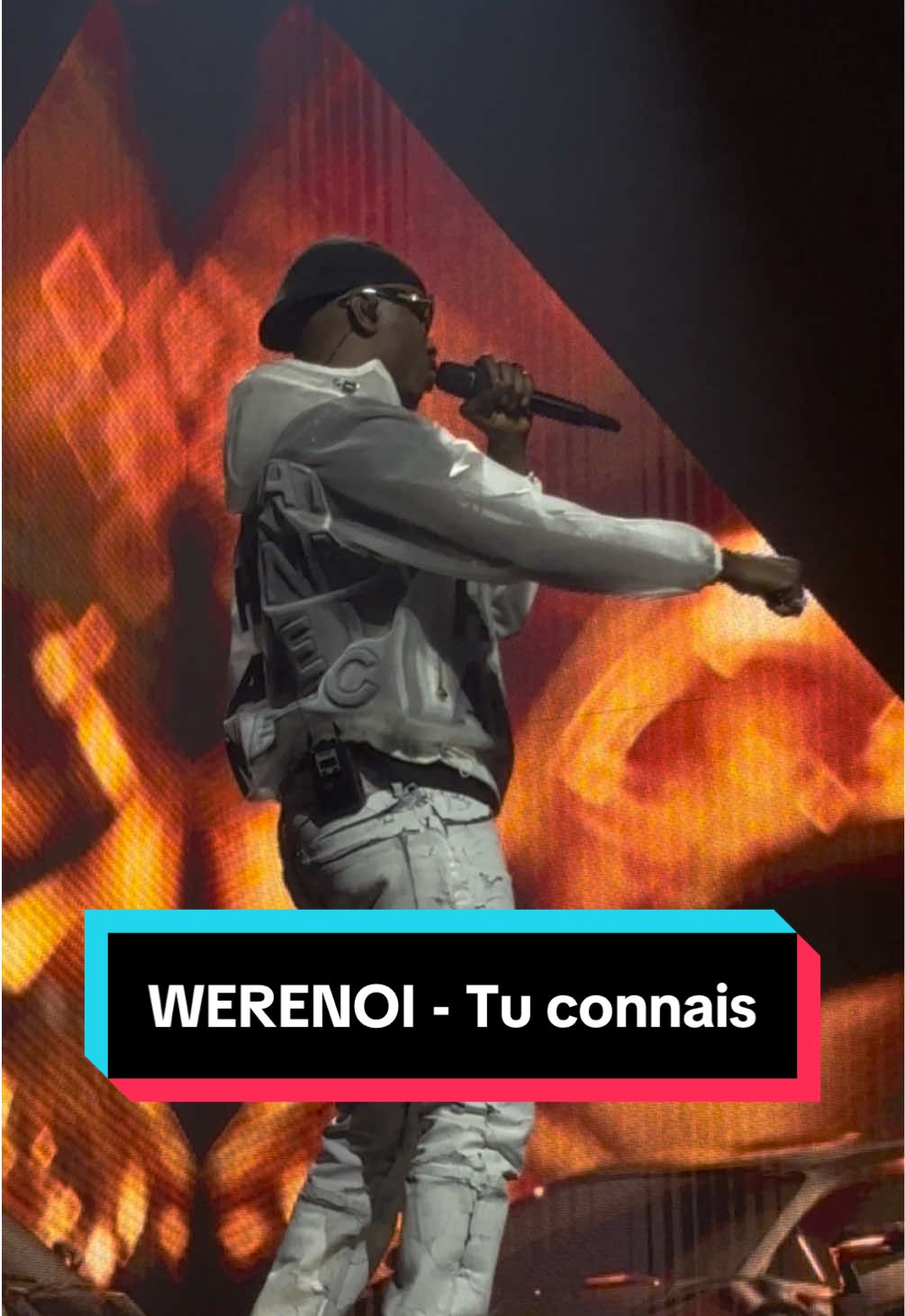 « j’fais crier le moteur sur les champs » WERENOI - Tu connais #rap #werenoi #concerts 