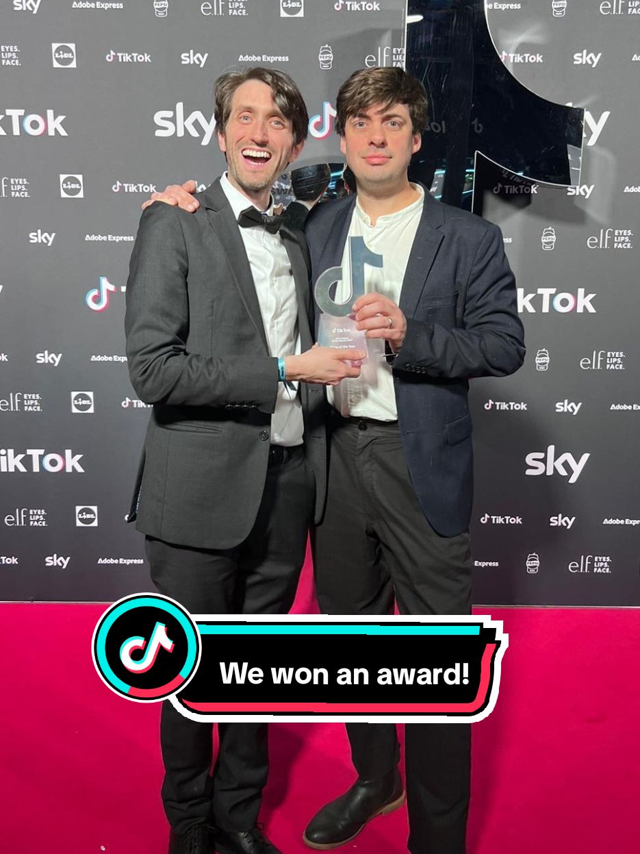 You voted for us!!! #jayforeman #mapmen #tiktokawardsukie 