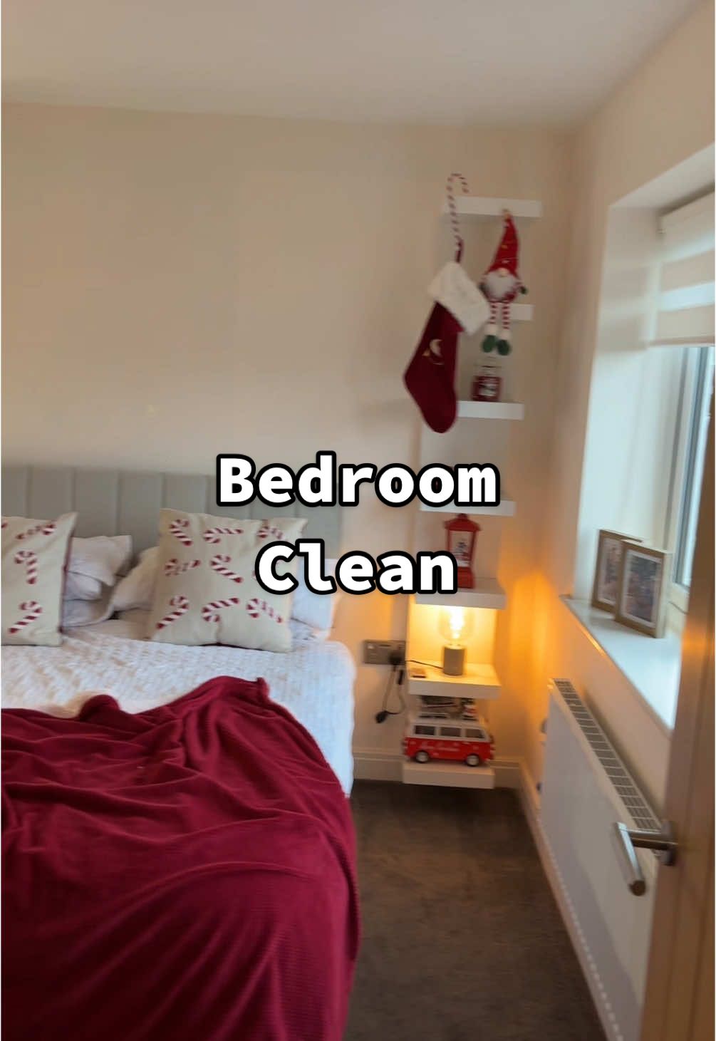 @sophie💗 Clean my 16 year olds bedroom with me! Some skincare top ups and Christmas bathroom bits #christmasbedroom #bedroomaesthetic #year12 #bedroomreset #christmas2024 #tidytok #cleanwithme 