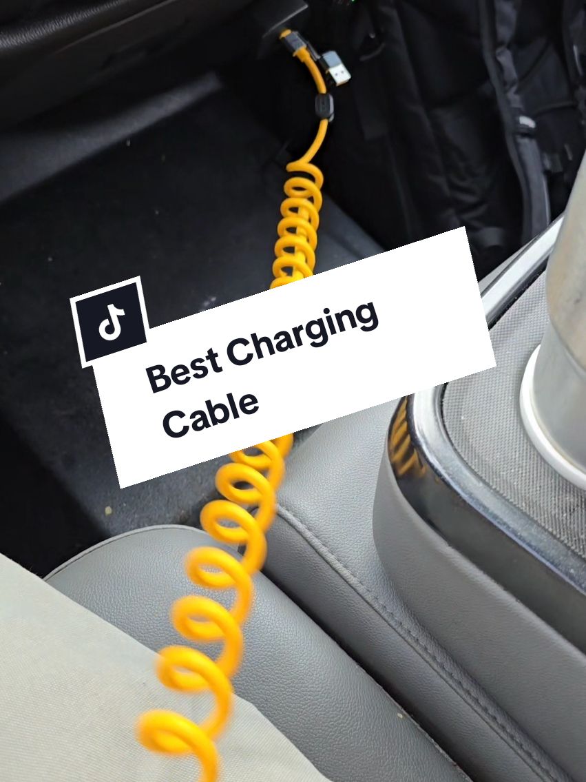 This is the best phone charging cables I've had in along time. Plugs in anywhere and supports super-fast charging. And it won't tangle up! #chargingcable #carcharger #caraccessories #giftsforhim #christmasgifts #giftsforher #phonecharger #phonecable #usbc 