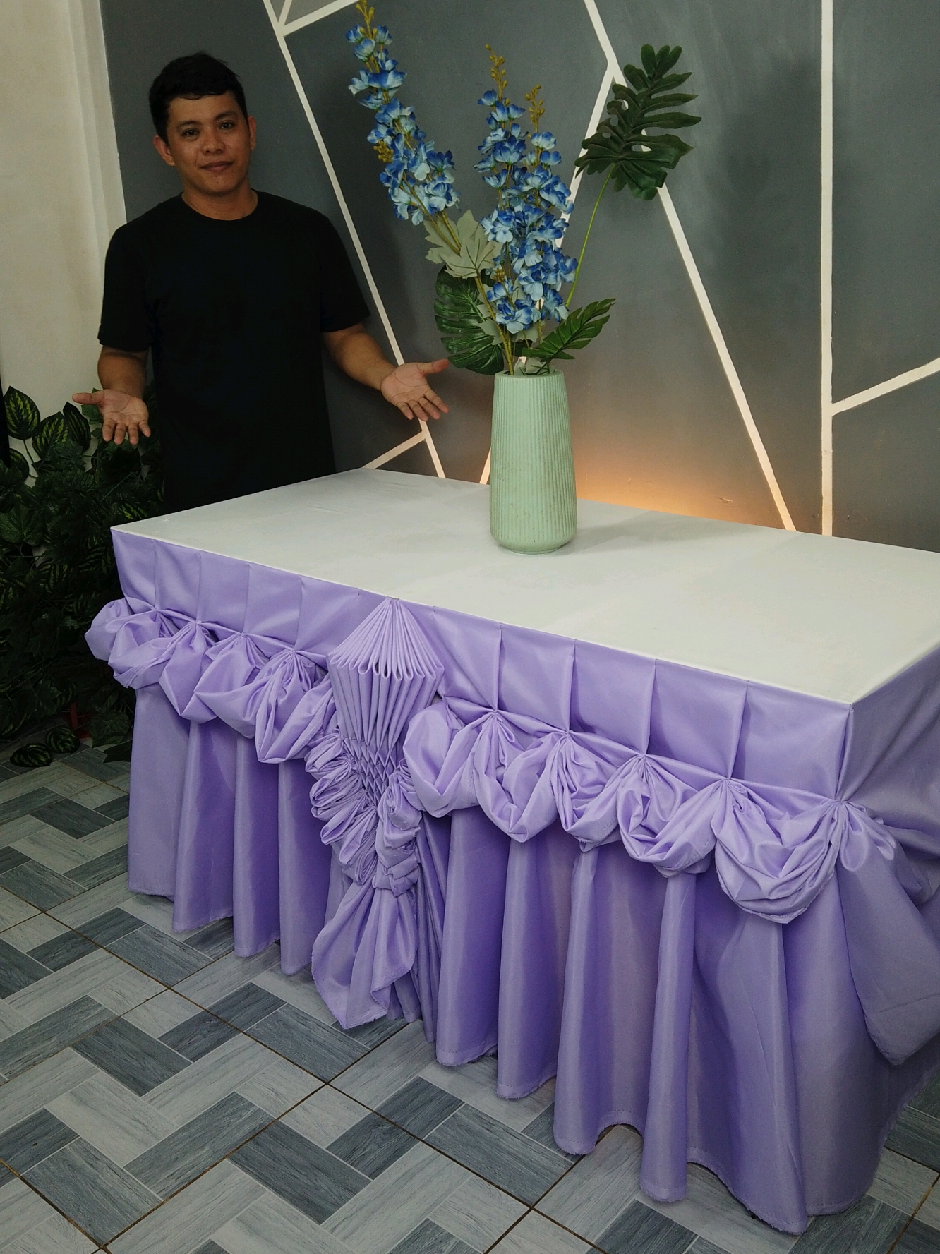 PART 1 WONDERFUL DESIGN TABLE SKIRTING #TABLEKIRTING #TABLESKIRTINGDESIGN #DIY #Table Skirting Designs Tutorial  #tutorials 