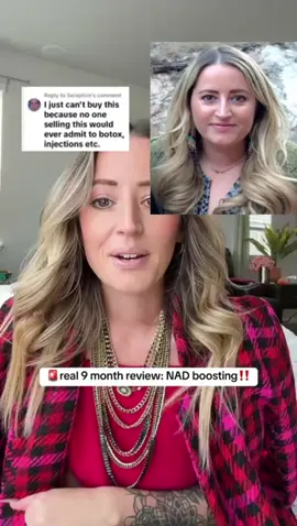 NAD is the real deal! #nad #nadplus #aging #healthyaging #healthjourney #youthful #selerb #healthyskin #collagen #giftsforher 