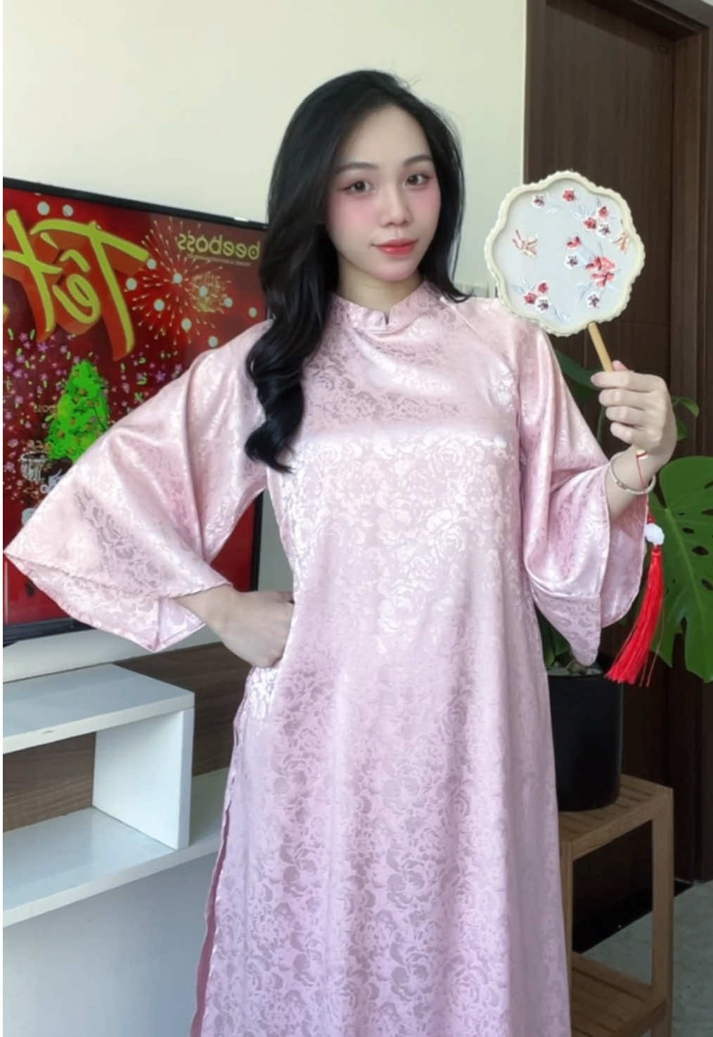 Lên đồ đi chụp ảnh Tết 🧧 #pgthao #xuhuong #fyl #vairal #fitcheck #outfit #aodai #havana #xuan2025 