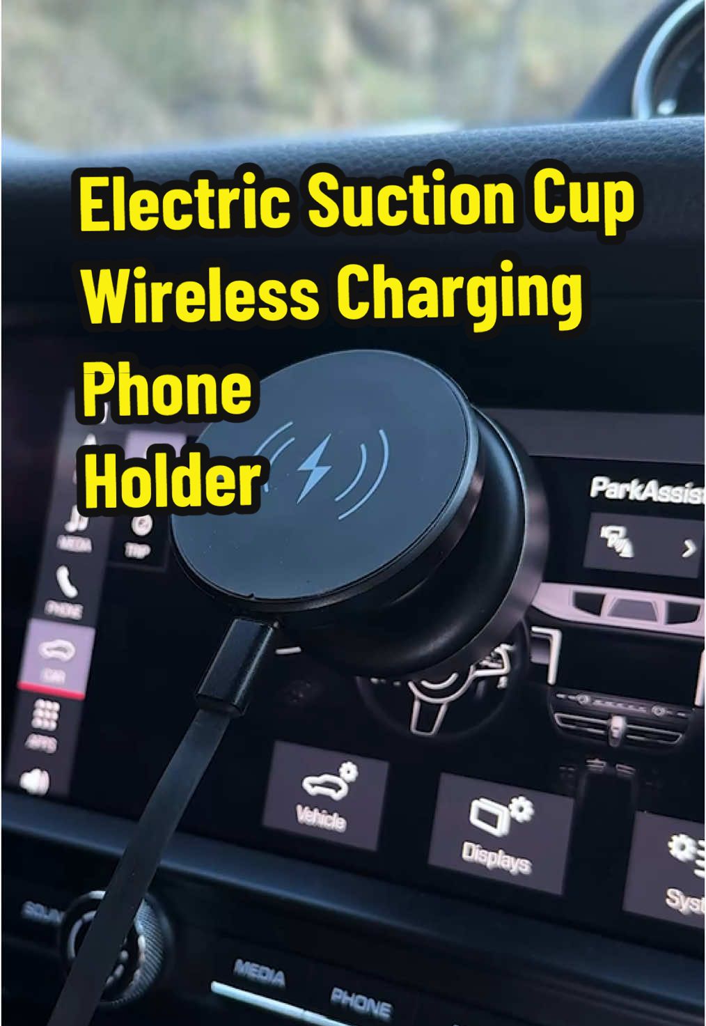 The new model of the electric suction cup mount has finally added wireless charging functionality, and the price hasn't increased much!#TikTokShopHolidayHaul #phoneholder #magneticphoneholder #suctioncupmount #carmount #caraccessories #contentcreator #giftidea #TikTokShop #tiktokmademebuyit #giftguide #ttsdelight #caraccessories #carcharger #phonecharger