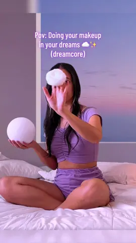 Full vid out now due to popular request ☁️✨💕 Doing your makeup in your dreams 😴 #asmr #satisfying #dreamcore #dreamscape #asmrdream #layeredsounds #doingyourmakeup #makeupsounds #asmrunity #forsleep #dreamscapeaesthetic #aesthetic #actuallygivesmetingles #relaxing #fyp #foryou #foryoupage 