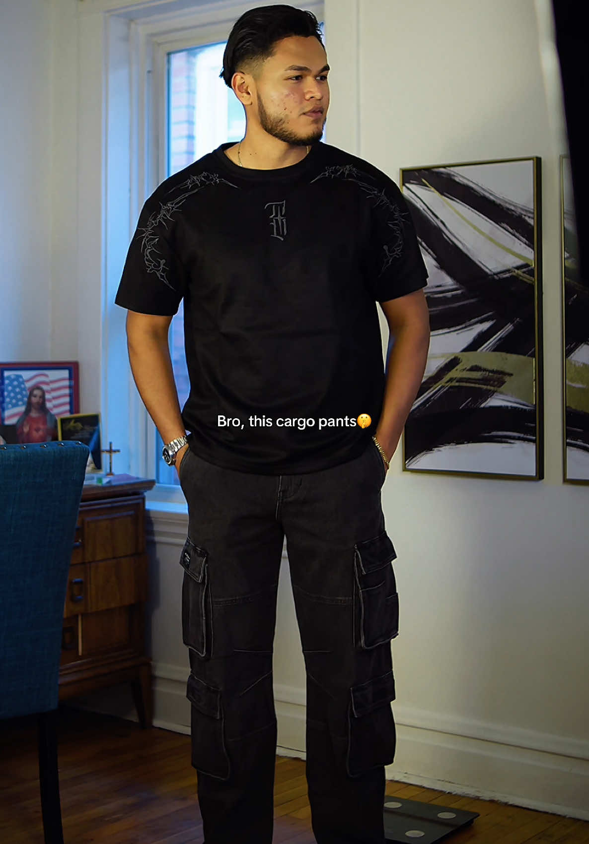 Cargo pants para hombre #cargopants #menscargopants #outfitideas #mensoutfit #mensoutfitideas #pacsun 