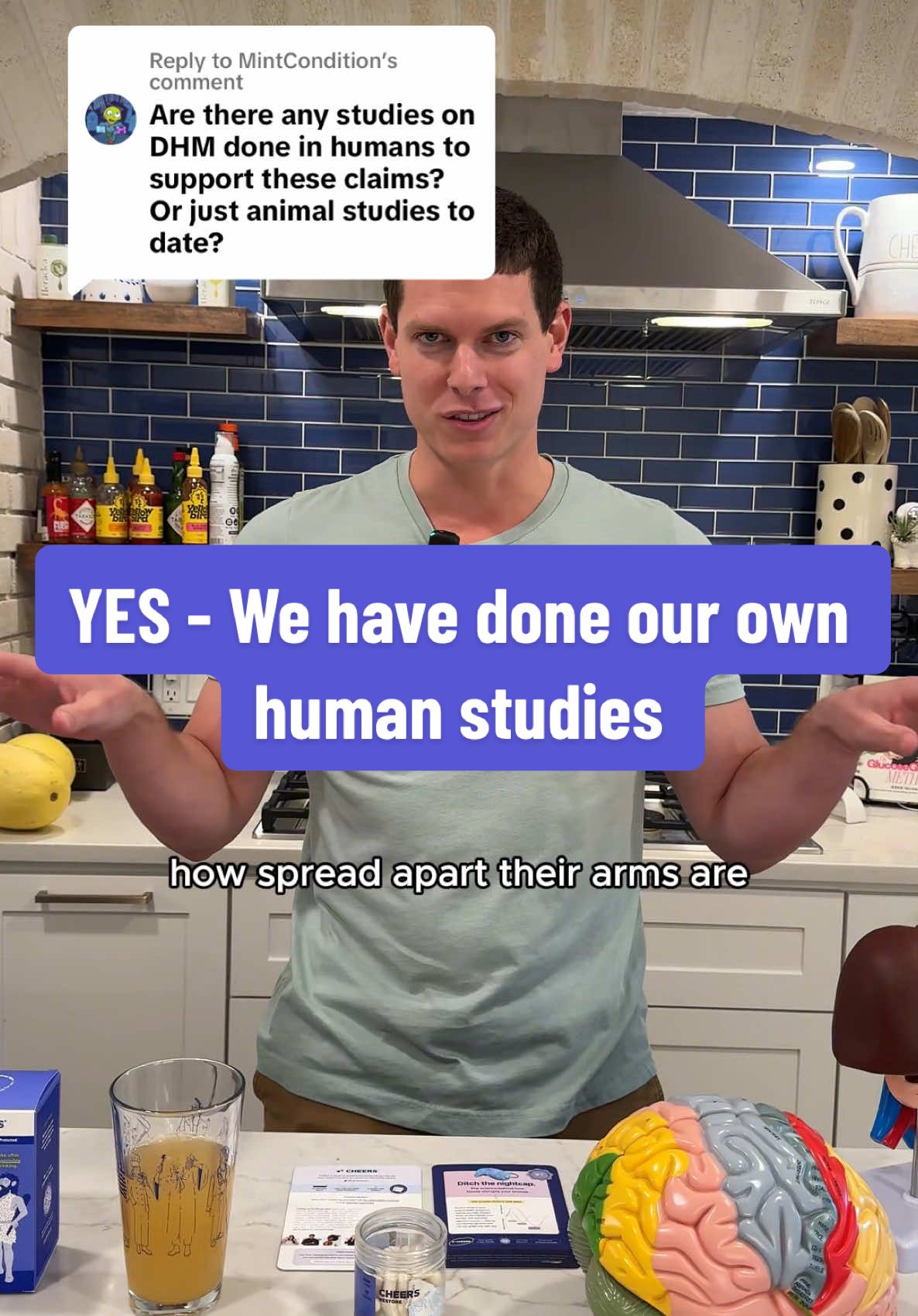 Replying to @MintCondition Yes INDEED. We have done our own human studies.  #Cheers #Restore #drinktok #sciencetok #tiktokshopholidayhaul 