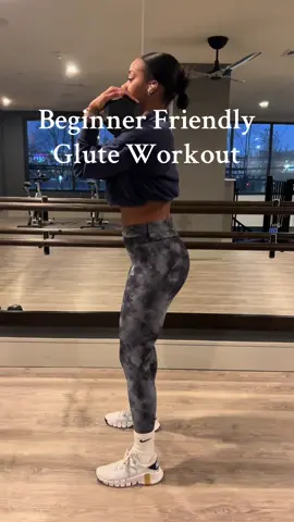 Beginner friendly glute workout. #beginnerworkout #gluteworkout #GymTok #gymmotivation #glutegains #creatorsearchinsights 