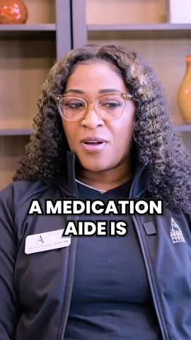 Crystal shares the importance of Medication Aides! #SeniorLivingCareers #MakingADifference #CompassionInAction #whatseniorlivinglookslike