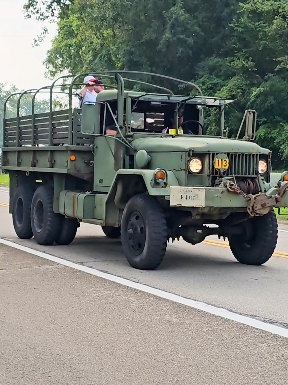 M35 6x6 Cargo Truck Drive By Engine Sound Cruisin' Hines Drive 2024