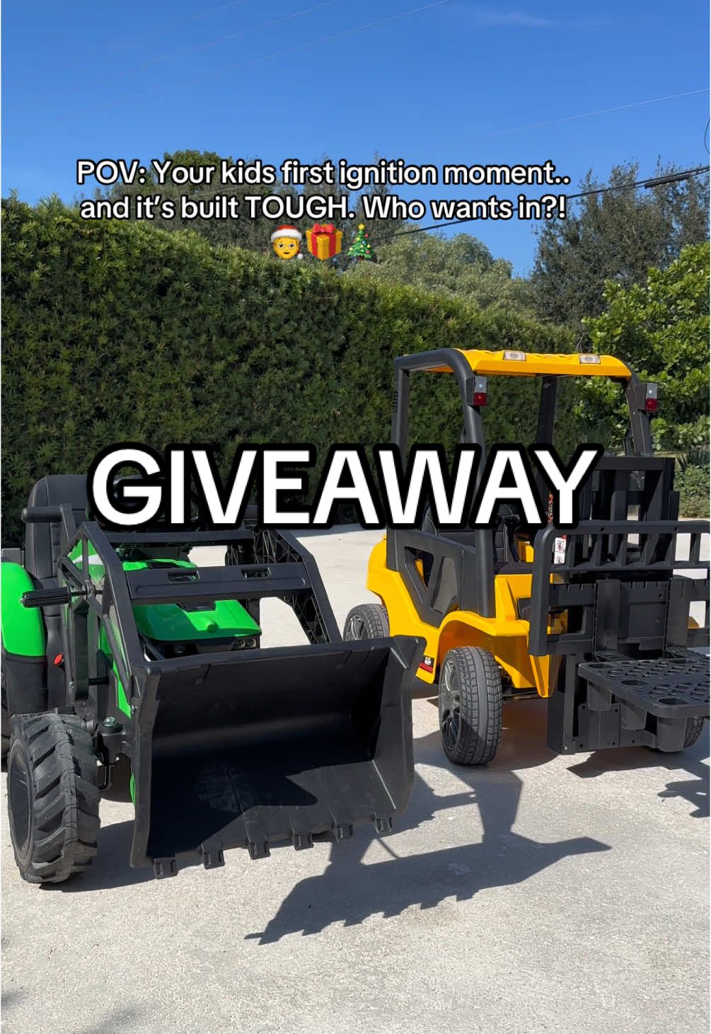 Head to my Instagram page to win of these trucks! My handle is @samanthafaevanderpool and linked in my bio! Tag your friends here to tell them about this giveaway! Good luck!! @toughtrucksforkids 