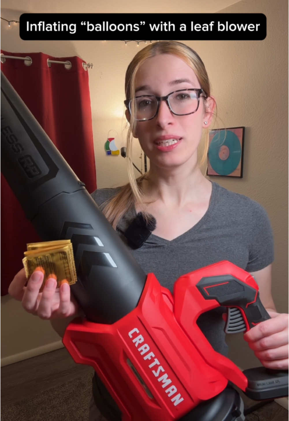 And for some reason no one will sponsor me. I use my power tools so respectfully and according to the manufacturer guidelines :) #DIY #leafblower #lifehacks #magnum #trans #craftsman #womeninstem
