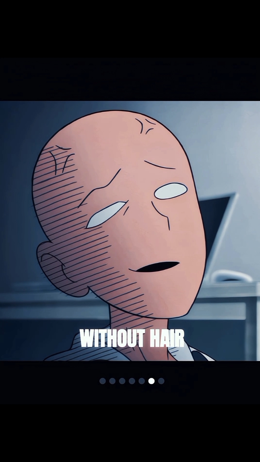 Saitama with hair 😯...  #saitama #saitamaedit #onepunchman #onepunchmanedit #manga #fyp #w #kamesquad #tosusquad 