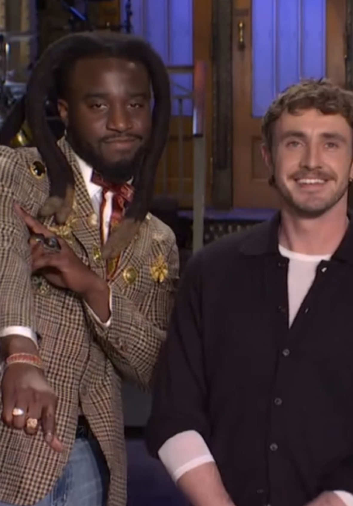 Catch me on @Saturday Night Live - SNL with Paul Mescal tomorrow!!!  #shaboozey #snl 