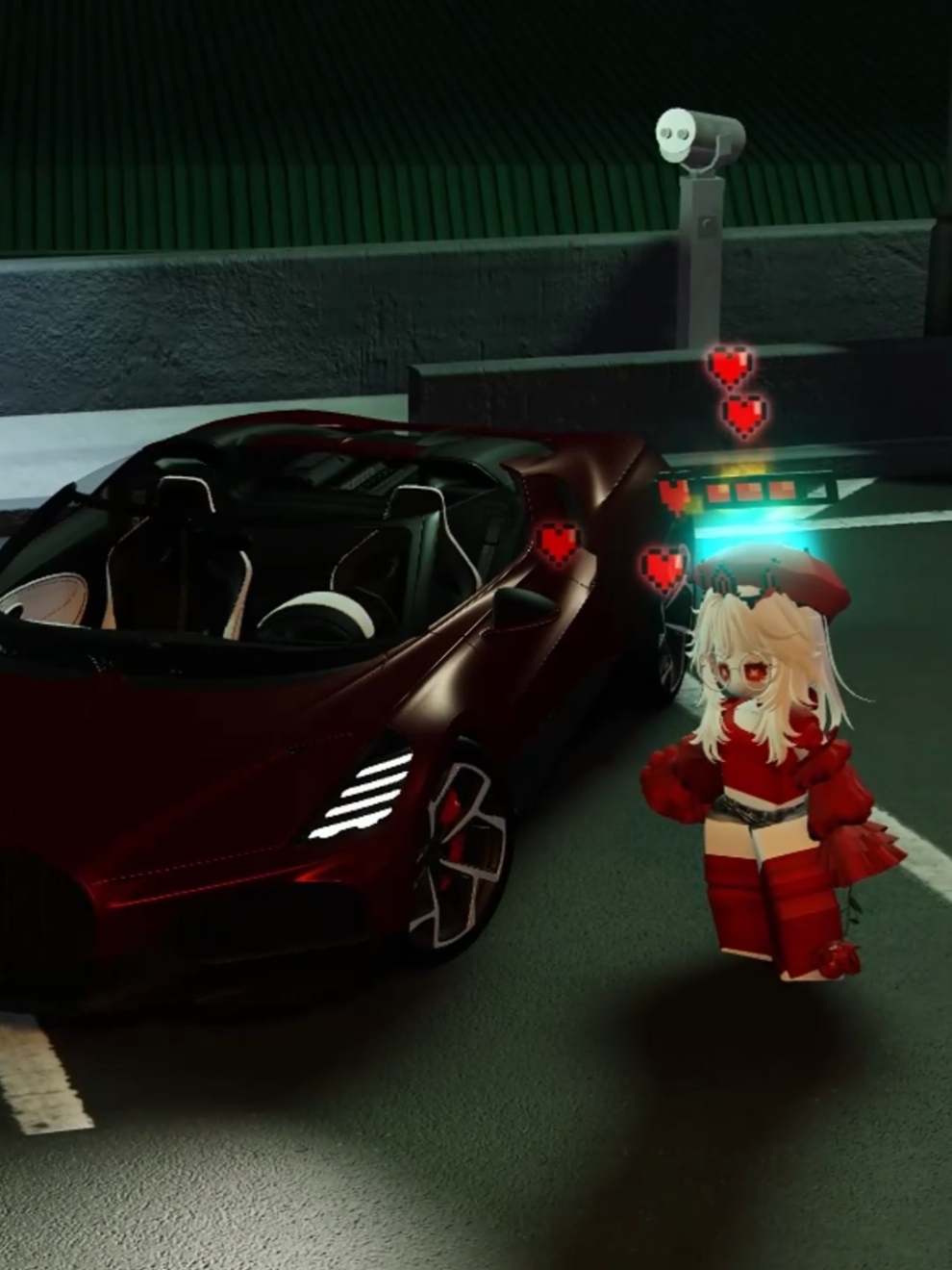 🍒 ¿Celynnei con un Bugatti Mistral? 😱 🍒  🍒 Juego: Midnight Chasers: Highway Racing 🍒 Editor: @[🕷️]-Black_Thry_Oficial-  #roblox #robloxfyp #car #bugatti #robloxespañol #celynnei #robloxtrend 